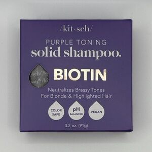 Kitsch Purple Solid Shampoo with Biotin